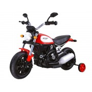 Elektrinis motociklas vaikams Street Bob 6V (Raudonas)